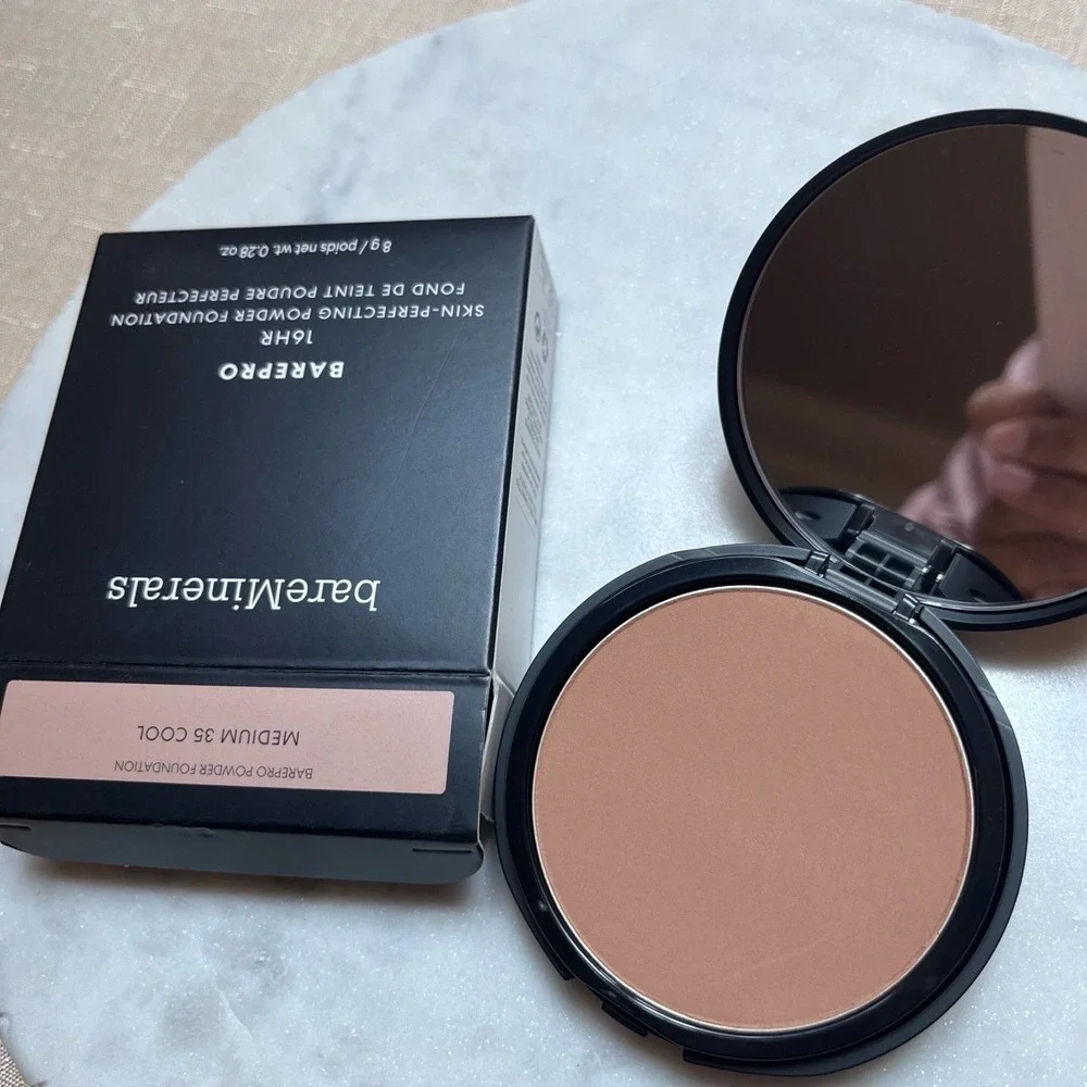 New bareMinerals Barepro MEDIUM‎ 35 COOL 16HR Skin-Perfecting Powder Foundation